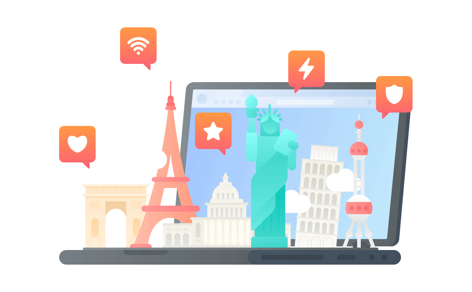 在乌克兰连接到中国的代理 - 返华VPN